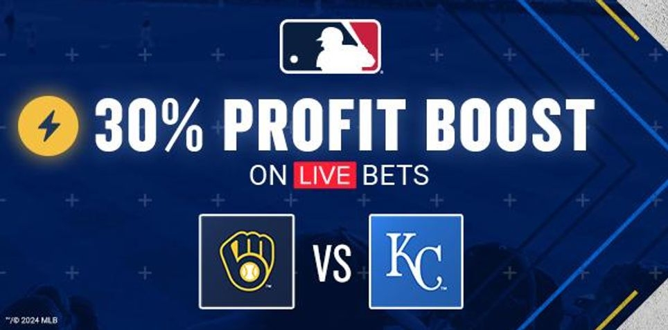 FanDuel Promo Offer: 30% Profit Boost for Live Wagers on Brewers vs Royals Game 5/8/24