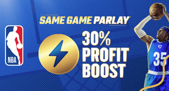 FanDuel NBA Promo: 30% Profit Boost on Same Game Parlay for Playoff Games on 5/7/24