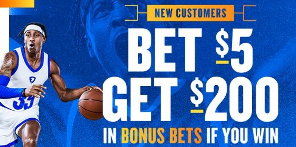 FanDuel Promo Offer for New Customers: Bet $5+, Get $200 in Bonus Bets if Your Bet Wins