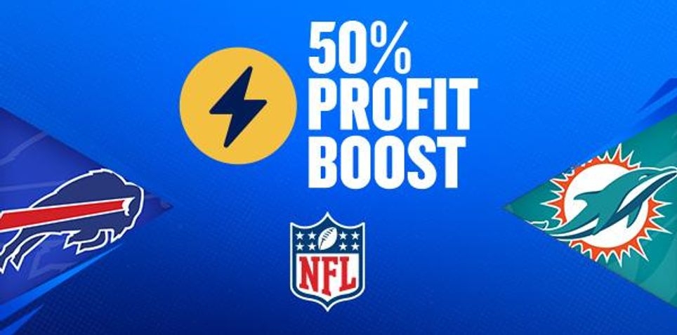 FanDuel NFL Promo Offer: 50% Profit Boost Token for Bills vs. Dolphins on 9/12/24