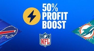 FanDuel NFL Promo Offer: 50% Profit Boost Token for Bills vs. Dolphins on 9/12/24