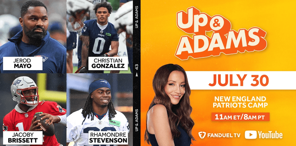 Up & Adams: Tuesday, July 30th, 2024