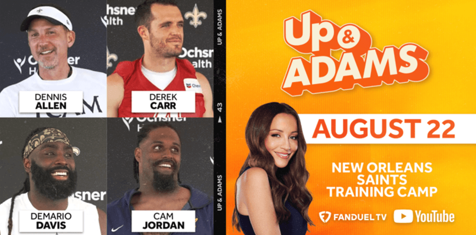 Up & Adams: Thursday, August 22nd, 2024