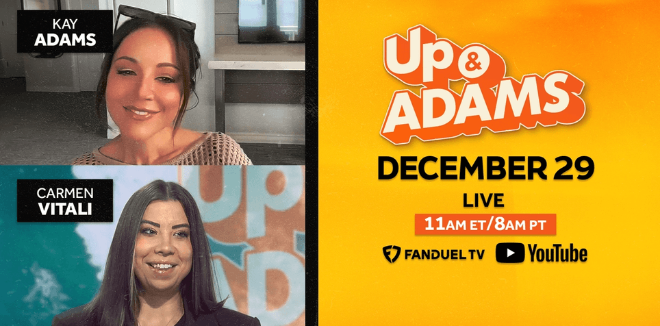 Up & Adams: Friday, December 29th, 2023