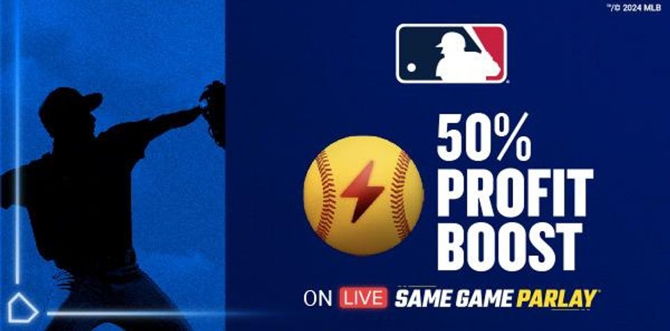 FanDuel MLB Promo Offer: 50% Profit Boost for LIVE Same Game Parlay on 6/27/24