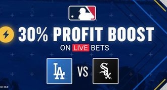 FanDuel MLB Promo Offer: 30% Profit Boost for Live Wagers on Dodgers vs White Sox 6/26/24