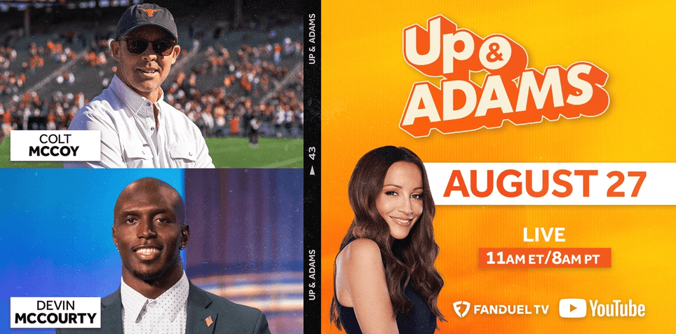 Up & Adams: Tuesday, August 27th, 2024