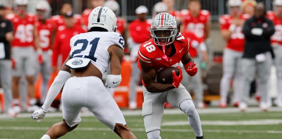 Ohio State's Marvin Harrison Jr. shows explosive potential in win