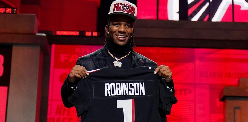 Bijan Robinson NFL Draft Predictions: Best Prop Picks for Bijan Robinson in  Round 1