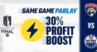FanDuel NHL Promo: 30% Profit Boost for Same Game Parlay on Stanley Cup Finals Game 6