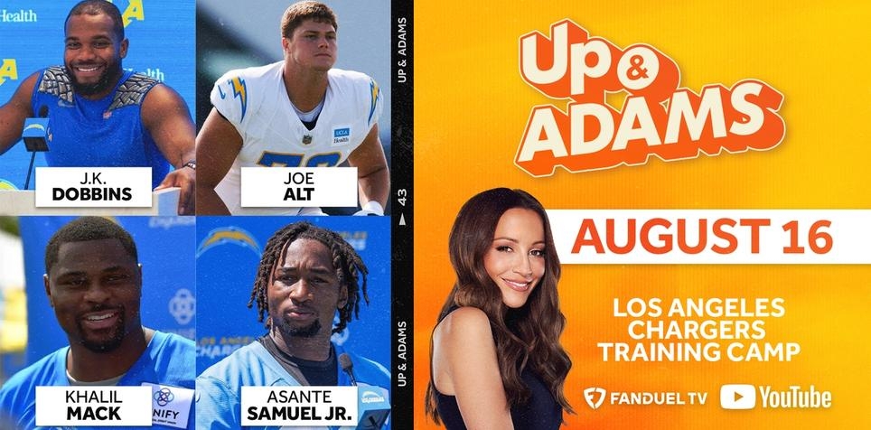 Up & Adams: Friday, August 16th, 2024