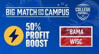 FanDuel NCAAF Promo Offer: 50% Profit Boost for Alabama vs. Wisconsin 9/14/24