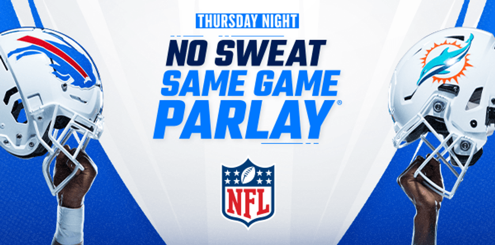 FanDuel NFL Promo Offer: No Sweat Same Game Parlay for Bills vs. Dolphins 9/12/24