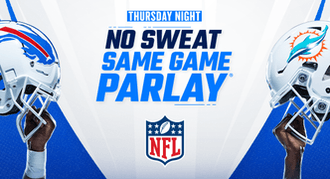 FanDuel NFL Promo Offer: No Sweat Same Game Parlay for Bills vs. Dolphins 9/12/24