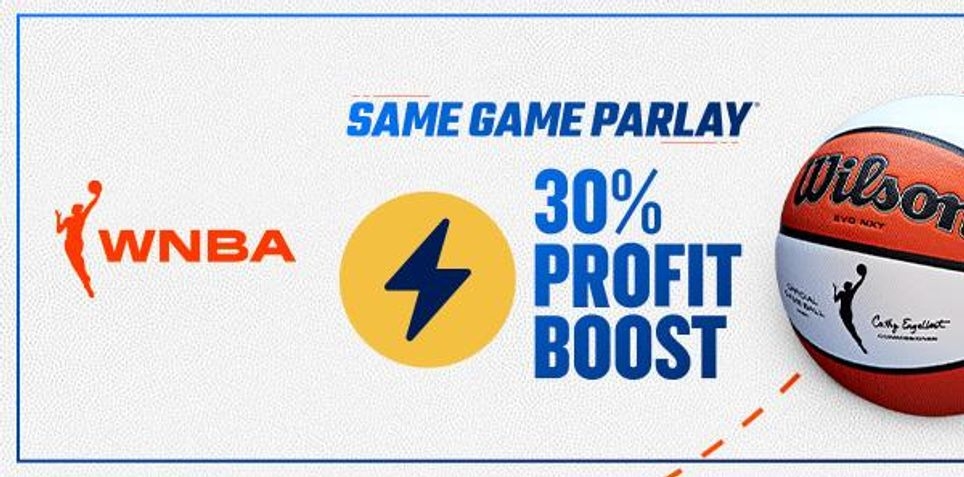 FanDuel WNBA Promo Offer: 30% Profit Boost for WNBA SGP Bets 8/23-8/25/24