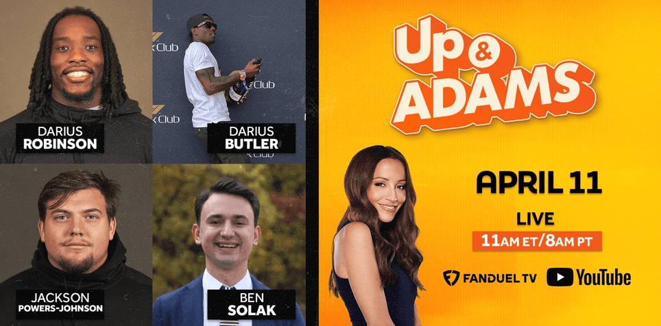 Up & Adams: Thursday, April 11th, 2024