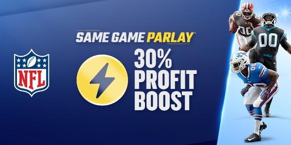 NFL Same Game Parlay Profit Boost