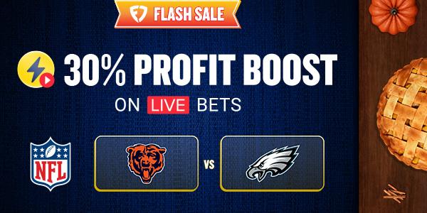 NFL 30% Live Profit Boost