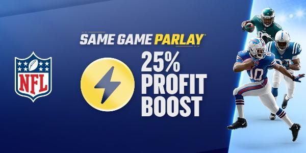 NFL Same Game Parlay Profit Boost