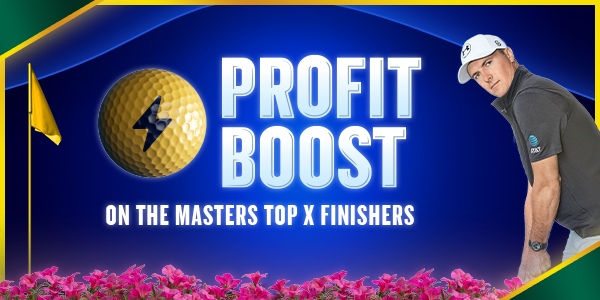 Masters Top X Finish Profit Boost