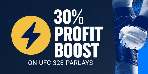 UFC 328 30% Parlay Profit Boost