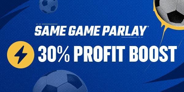 Soccer Same Game Parlay Profit Boost