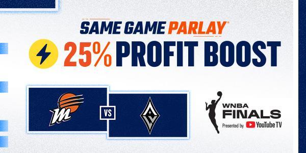 WNBA Same Game Parlay Profit Boost