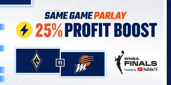 WNBA Same Game Parlay Profit Boost