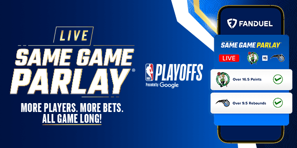 Bet Live SGPs for NBA Playoffs