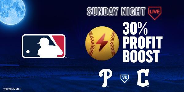 MLB Sunday Night 30% Live PBT