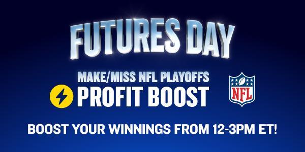 Futures Day To Make/Miss Playoffs 50% Profit Boost