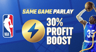 FanDuel NBA Promo: 30% Profit Boost on Same Game Parlay for Playoff Games on 5/6/24