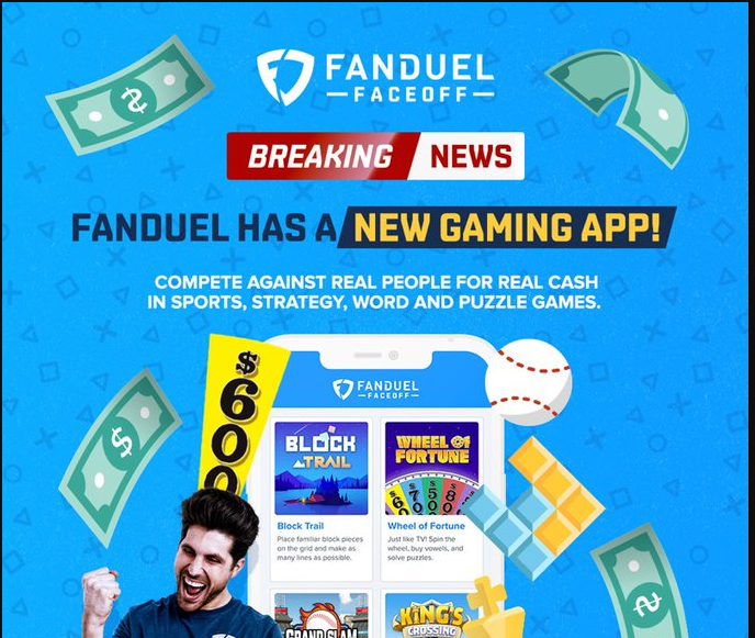 FanDuel Launches FanDuel Faceoff App: Play Fun Games to Win Real Cash Prizes