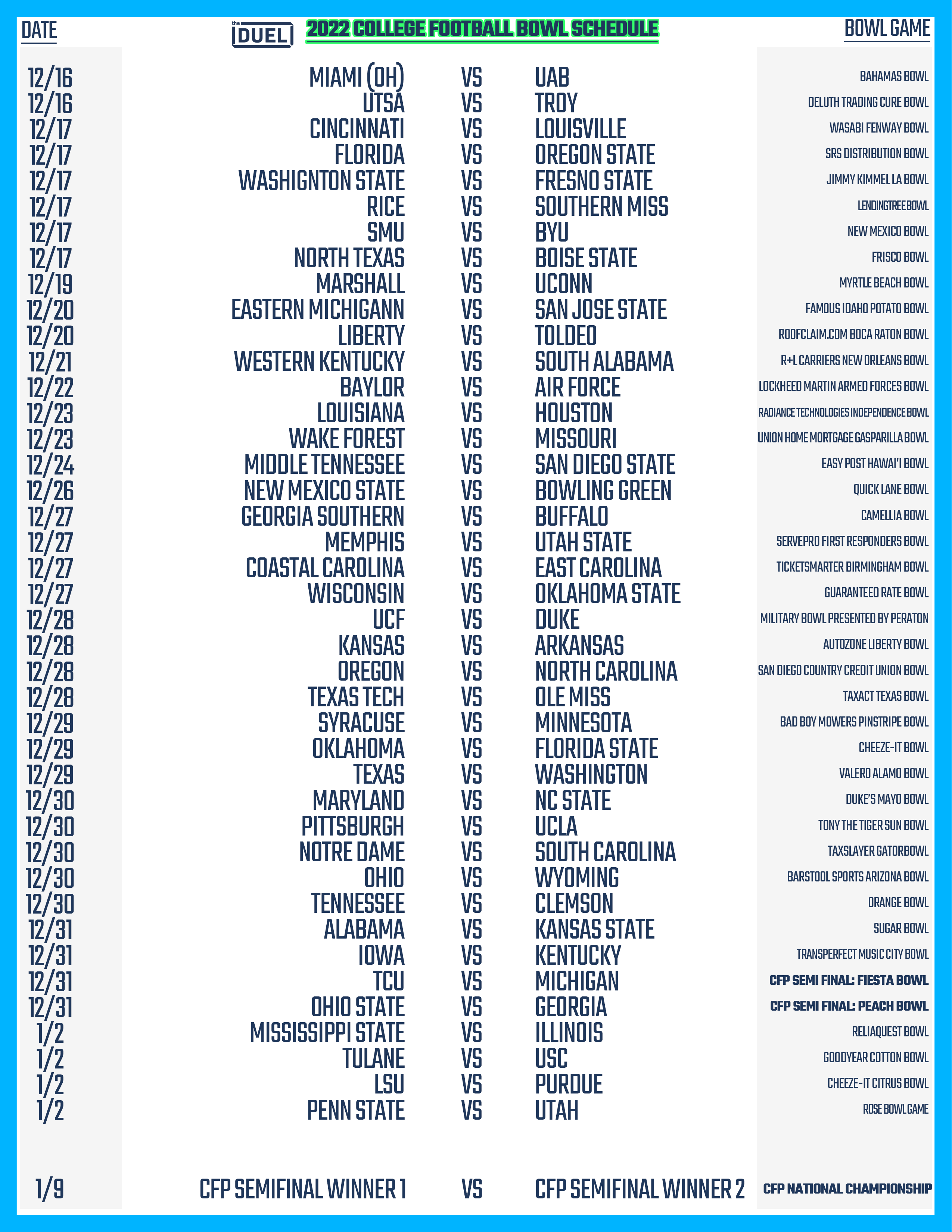 Printable Week 5 NFL Schedule Pick Em Sheets  Nfl week, Printable nfl  schedule, Nfl calendar