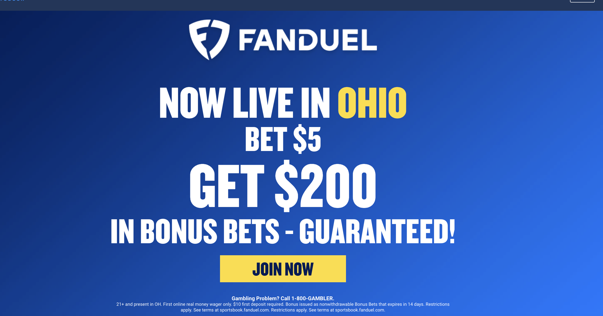 FanDuel NFL Week 1 Promo: Bet $5, Get $200 + $100 off NFL Sunday Ticket -  FanNation