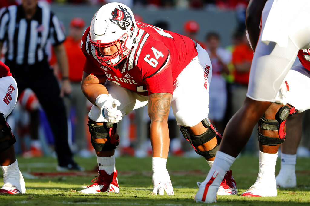 Chandler Zavala Complete NFL Draft Profile (NC State Lineman Boasts Impressive Blocking Combo)