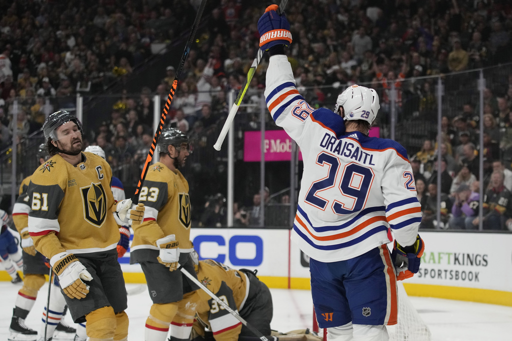 3 Best Prop Bets for Oilers vs Golden Knights NHL Playoffs Game 2 on May 6 (Leon Draisaitl Takes Over Again)