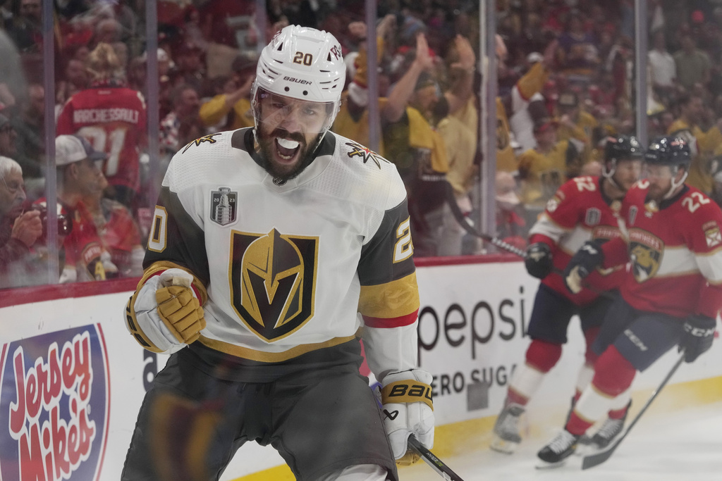Golden Knights win first Stanley Cup with dominating win vs. Panthers