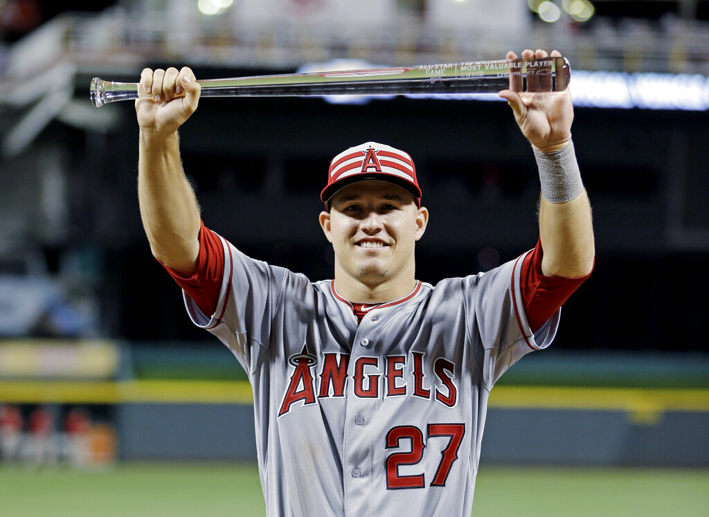 Mike Trout MLB All-Star Game Appearances, Stats and History