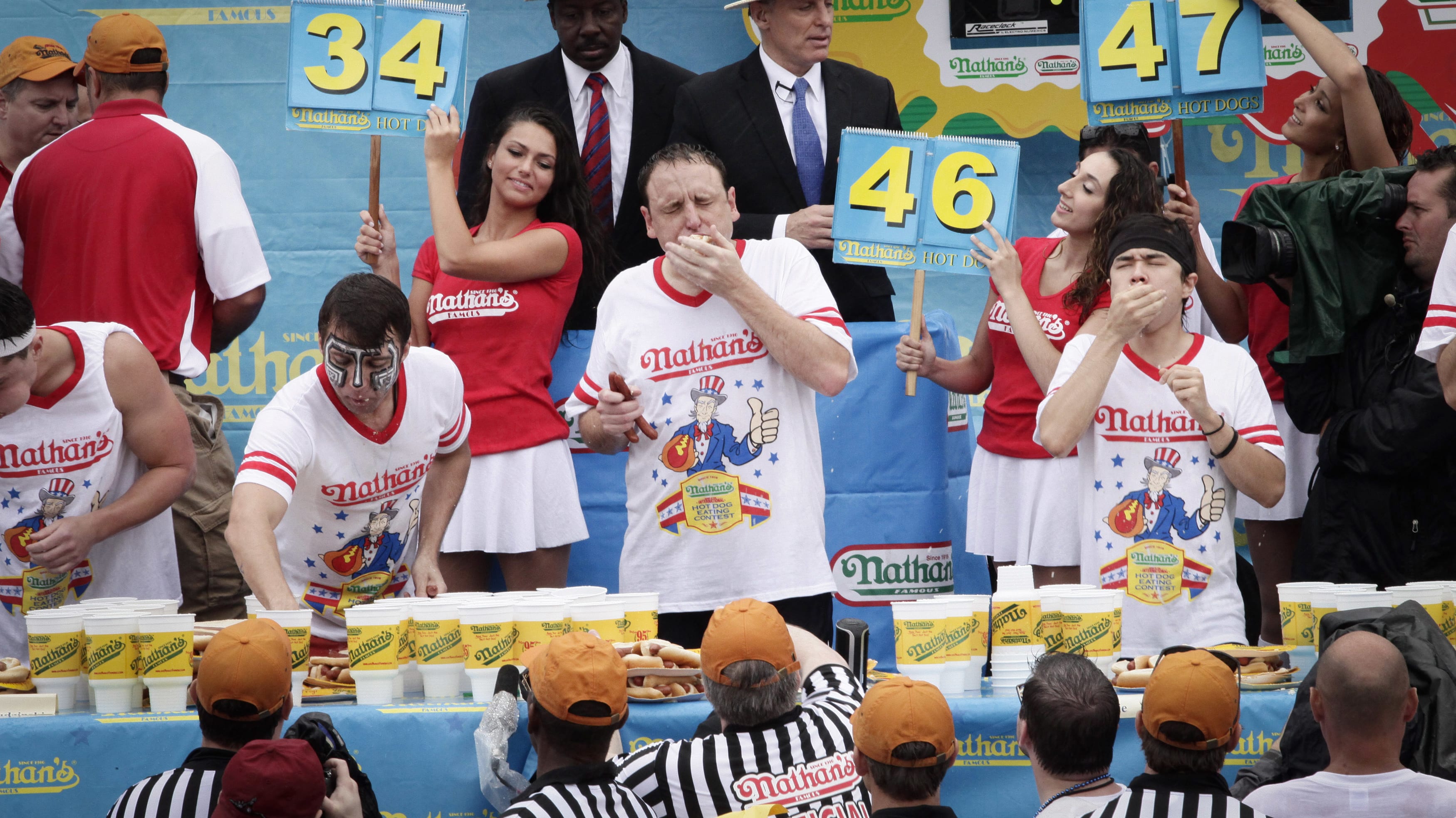 Nathan's Hot Dog Eating Contest Time, TV Channel, Streaming Info, Stats and Trends