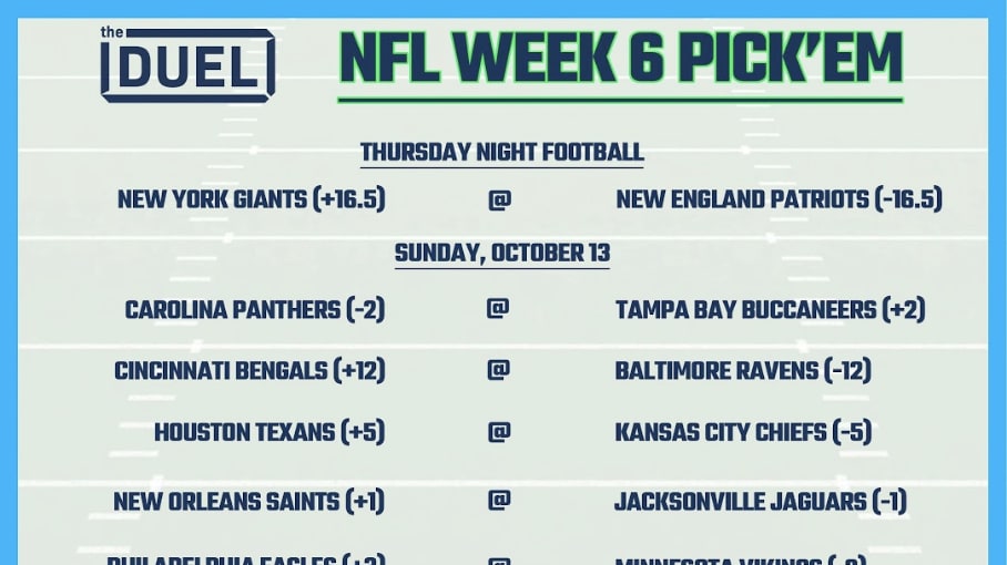 Week 1 NFL Pick'em and Survivor Pool Picks