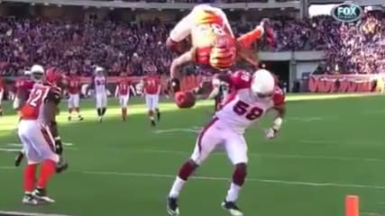 VIDEO: Remembering When the Bengals' Jerome Simpson Stuck the Landing on a Perfect Front-Flip Touchdown